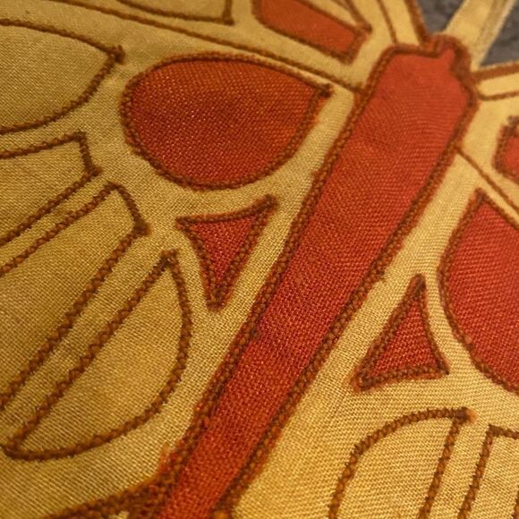 Vintage Butterfly Pot Holder Wall Hanger Set Of Two - Picture 12 of 15